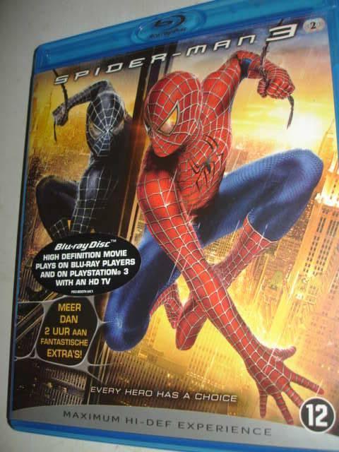 Spider-Man 3- Spider-man- 2-BLU-RAY- (NIEUW), Verzenden, Nieuw in verpakking, Science Fiction en Fantasy