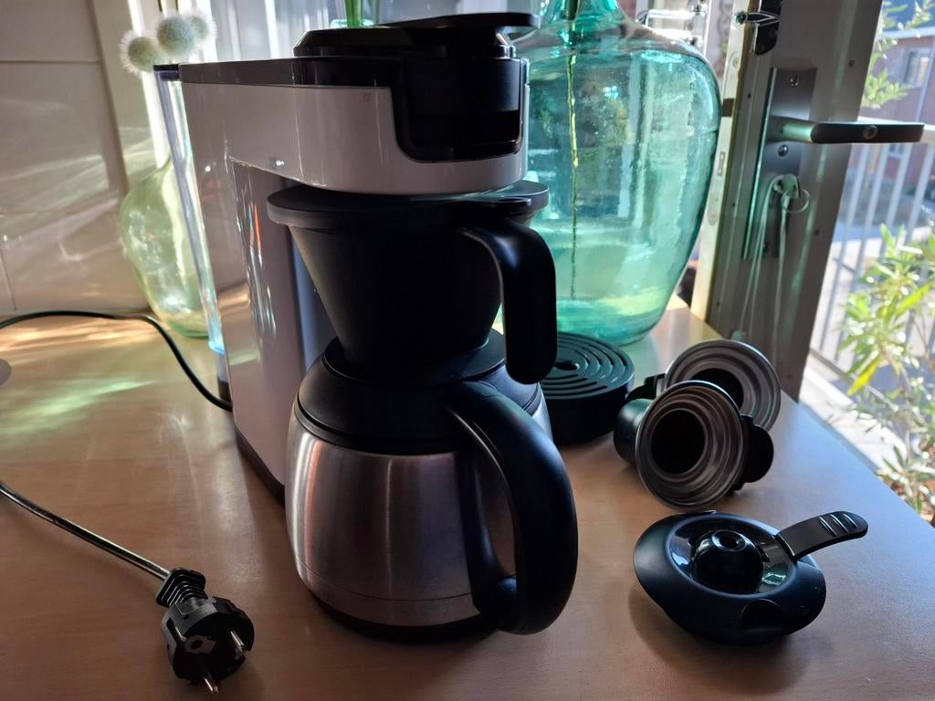 SENSEO SwitchPad- en filterapparaat, Ophalen, Afneembaar waterreservoir, Gebruikt, Gemalen koffie