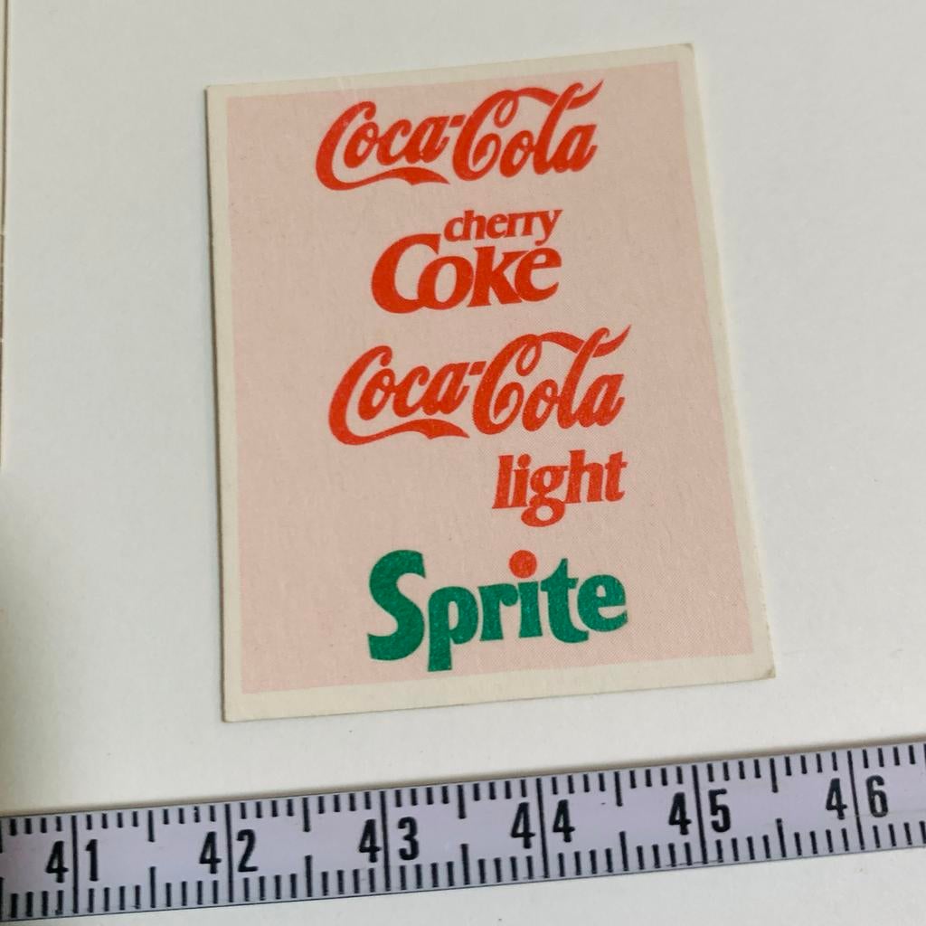 Coca-Cola Reclame kleine Kaarten Collectie, Ophalen of Verzenden, Gebruikt, Overige typen