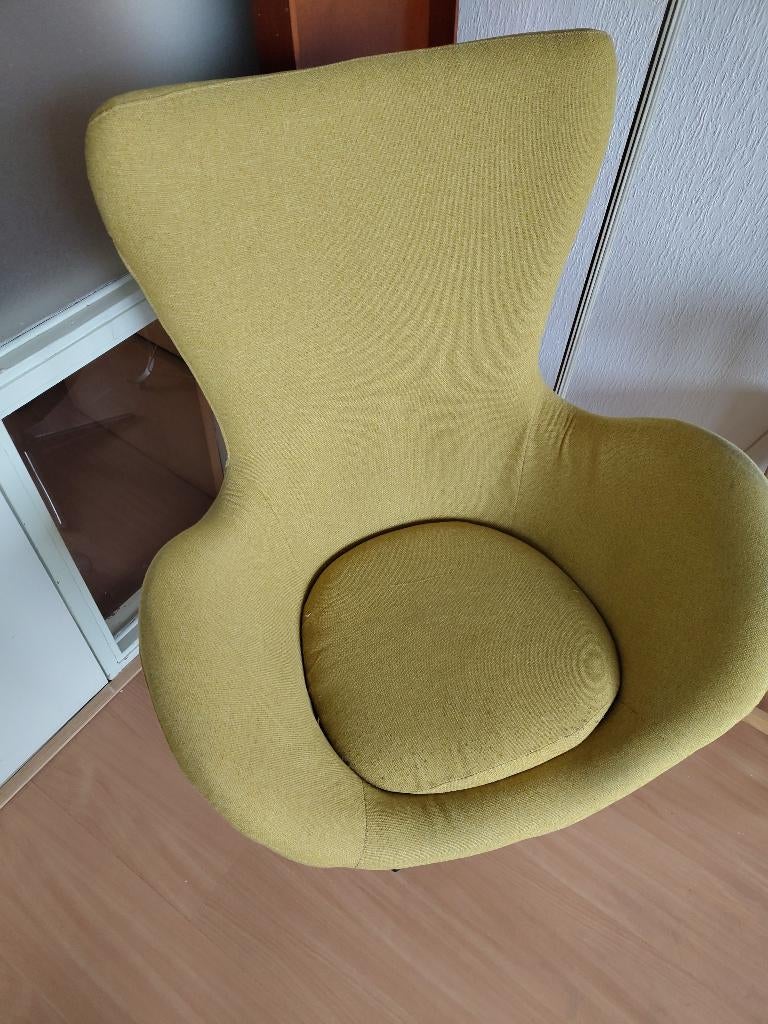 Draaistoel Bodilson, Ophalen, Gebruikt, Minder dan 75 cm, Leer