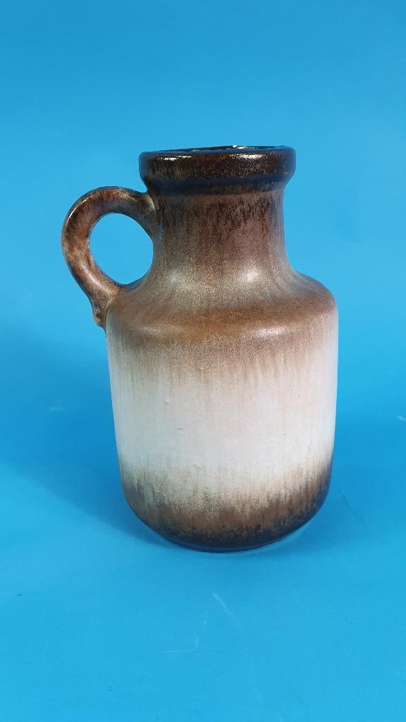 Vintage vaas, fat lava Scheurich 414-16, Europ Keramik. 7B10, Ophalen of Verzenden