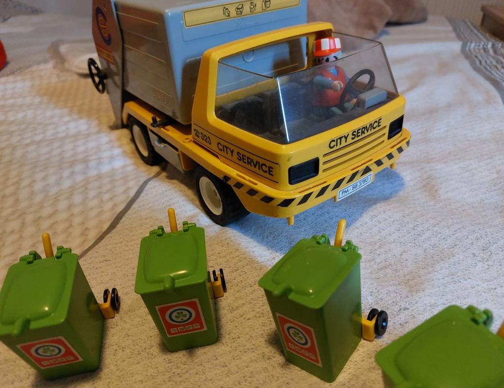 Playmobil vuilniswagen, Ophalen of Verzenden