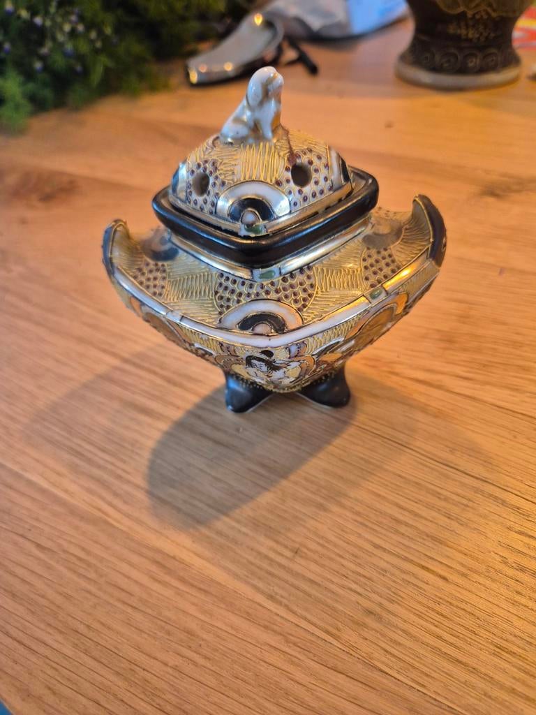 Vintage Japanse wierookbrander koro - Foo Dog, Ophalen of Verzenden