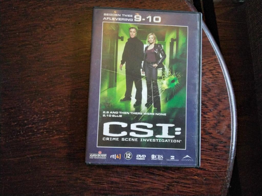 CSI seizoen 2 afleveringen 9-10, origineel, Vanaf 12 jaar, Ophalen of Verzenden, Zo goed als nieuw, Actie en Avontuur