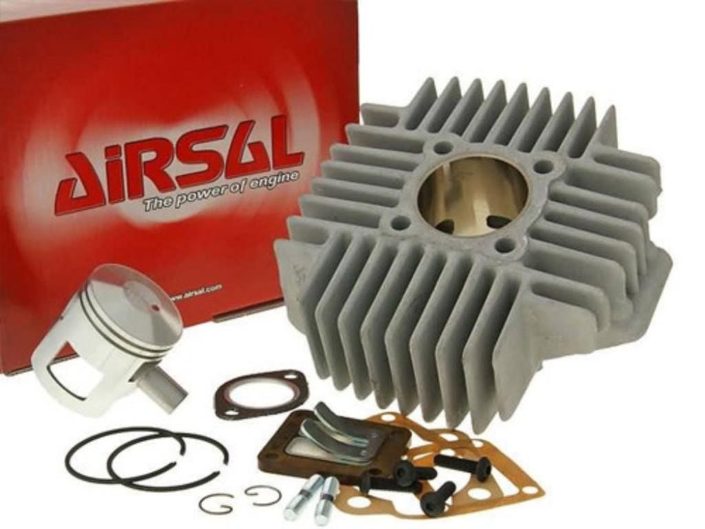 Nieuwe Cilinder airsal alu-nik 44mm Tomos A35, Spanje, Tomos onderdelen, Nieuw, Ophalen of Verzenden