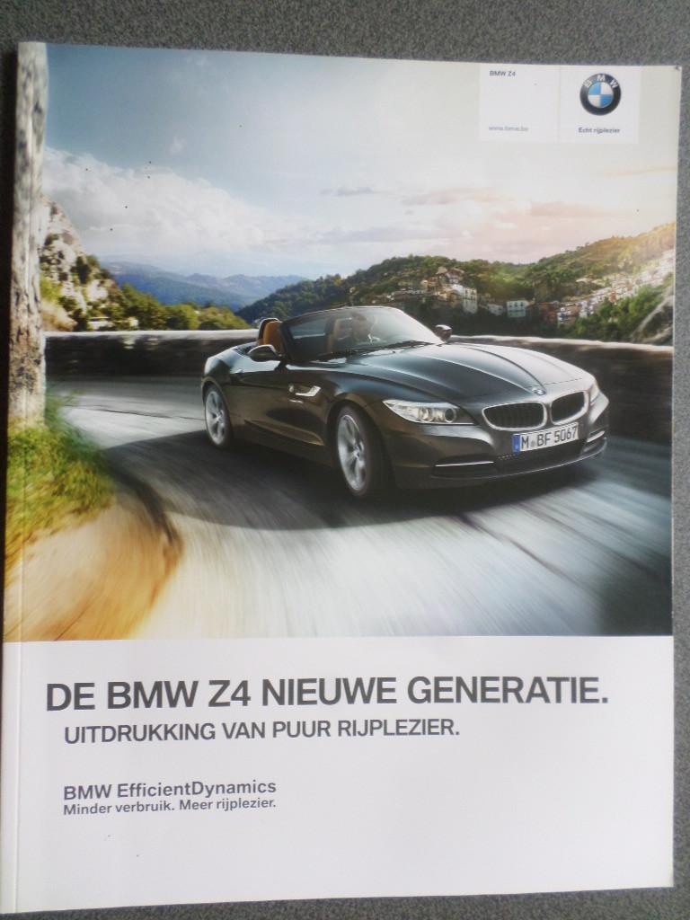 BMW Z4 2013 Brochure, Ophalen of Verzenden, Zo goed als nieuw, BMW