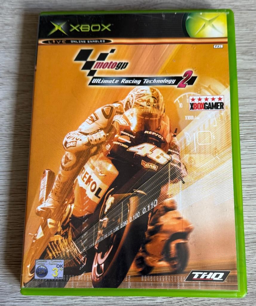 MotoGP: Ultimate Racing Technology 2 – Xbox, Spelcomputers en Games, Games | Xbox Original, Gebruikt, Racen en Vliegen, 3 spelers of meer