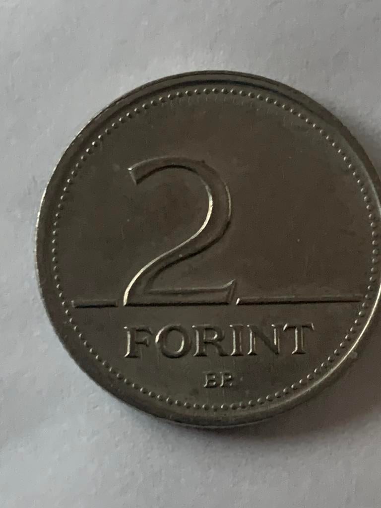 Hongaarse 2 Forint Munt, Ophalen of Verzenden, Hongarije, Losse munt