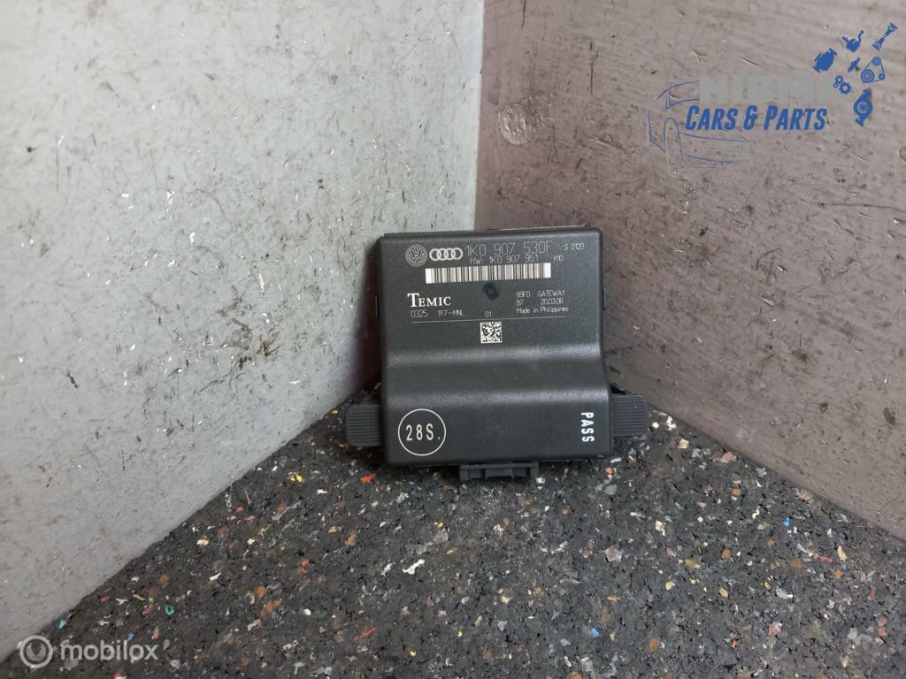 Gateway Module Seat Leon 1P TEMIC 1K0907530F 2005 t/m 2013, Ophalen of Verzenden, Gebruikt
