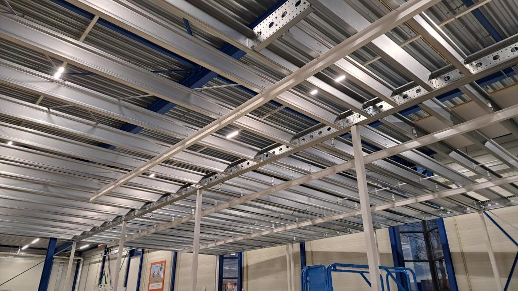 Entresolvloer Nieuw! - 10x10 meter - 3m hoog, Ophalen of Verzenden
