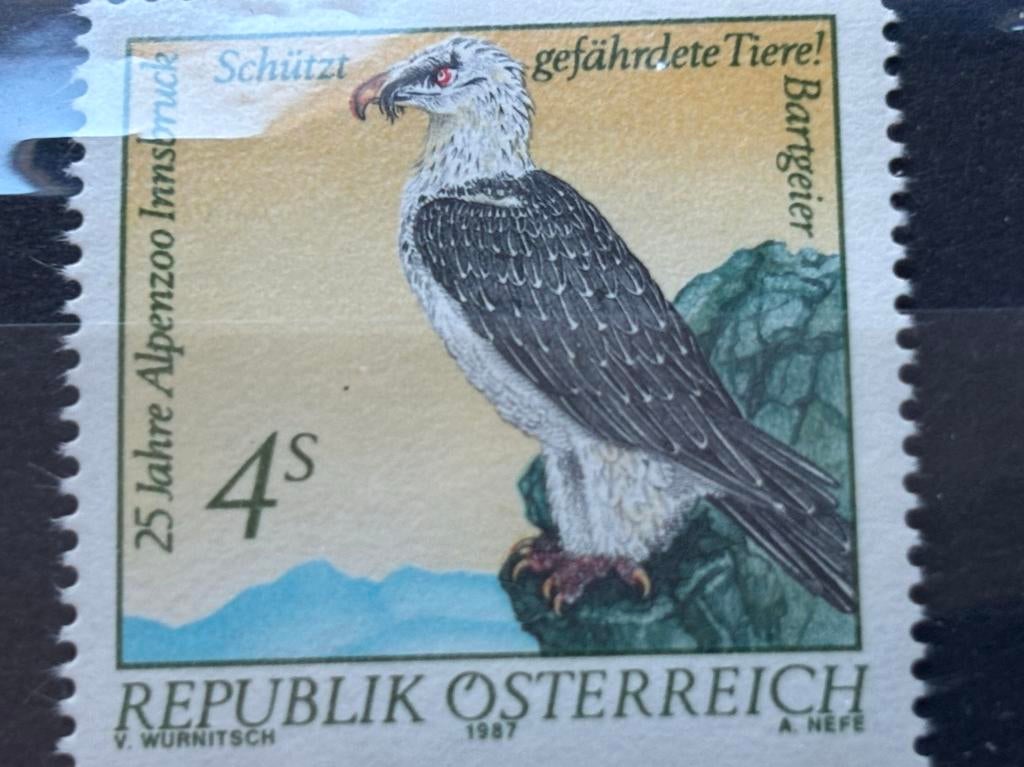 Vogel, Oostenrijk 1987, Ophalen of Verzenden, Postfris, Dier of Natuur