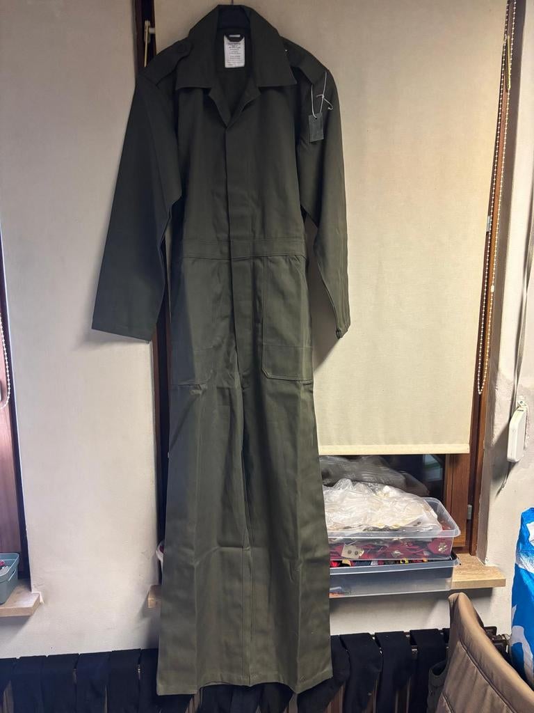 Groene overall maat L (52/54), Onbekend, Kleding of Schoenen, Ophalen of Verzenden, KPU Bedrijf