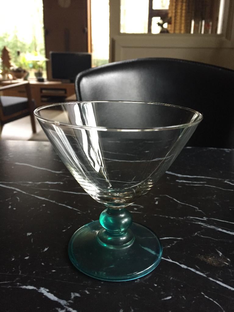 6 cocktail glazen, Ophalen of Verzenden, Zo goed als nieuw, Overige typen
