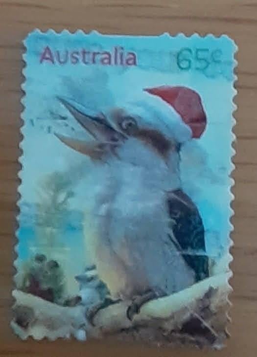 AUSTRALIE 2024 : KERST S.A. MET GLANS, Postzegels en Munten, Postzegels | Oceanië, Ophalen of Verzenden