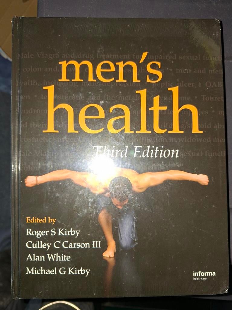 Men's Health Third Edition - Gezondheidsboek, Boeken, Ophalen of Verzenden, Zo goed als nieuw, Gezondheid en Conditie, Roger S Kirby, Culley C Carson III, Alan White, Michael G Kirby