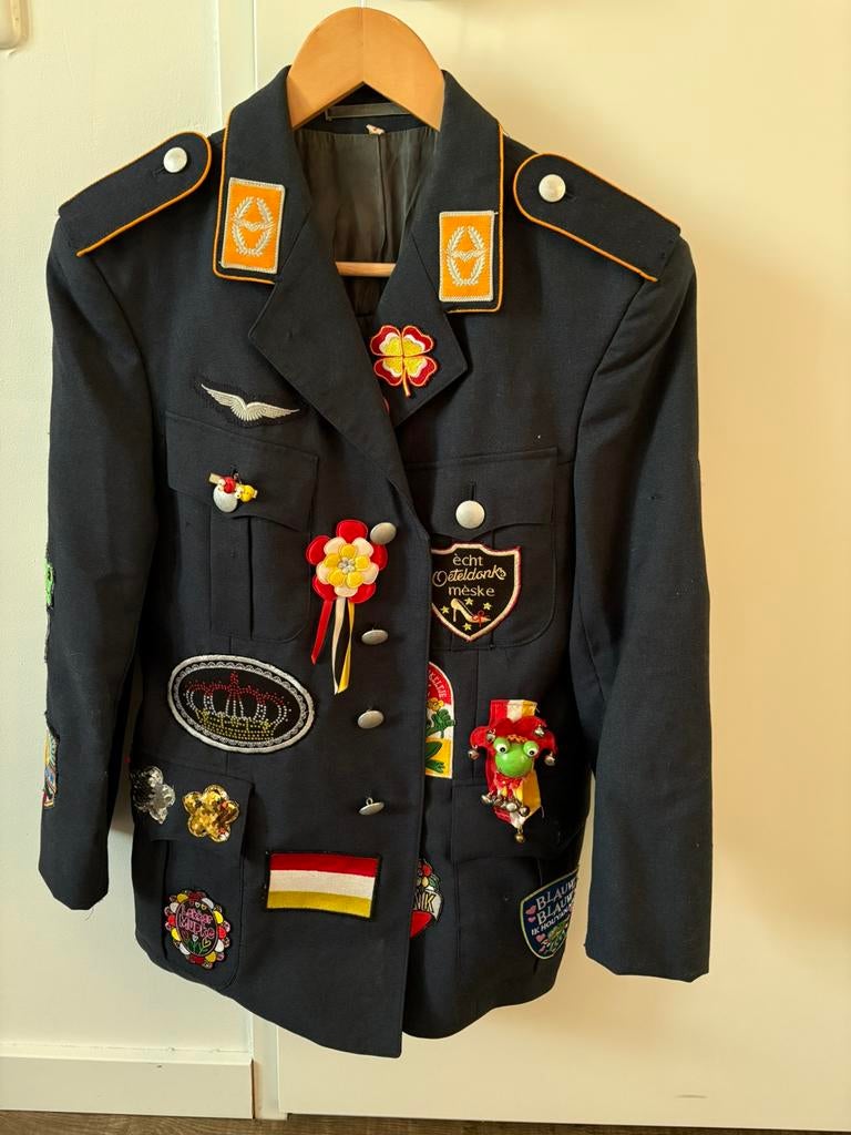 Oeteldonk jas dames, Carnaval, Ophalen of Verzenden, Kleding, Gedragen