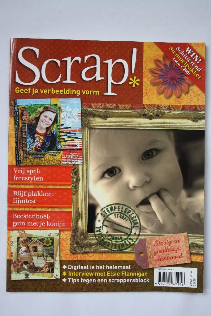 Scrap Magazine nr. 4, Ophalen of Verzenden, Nieuw, Scrapbooking en Knutselen