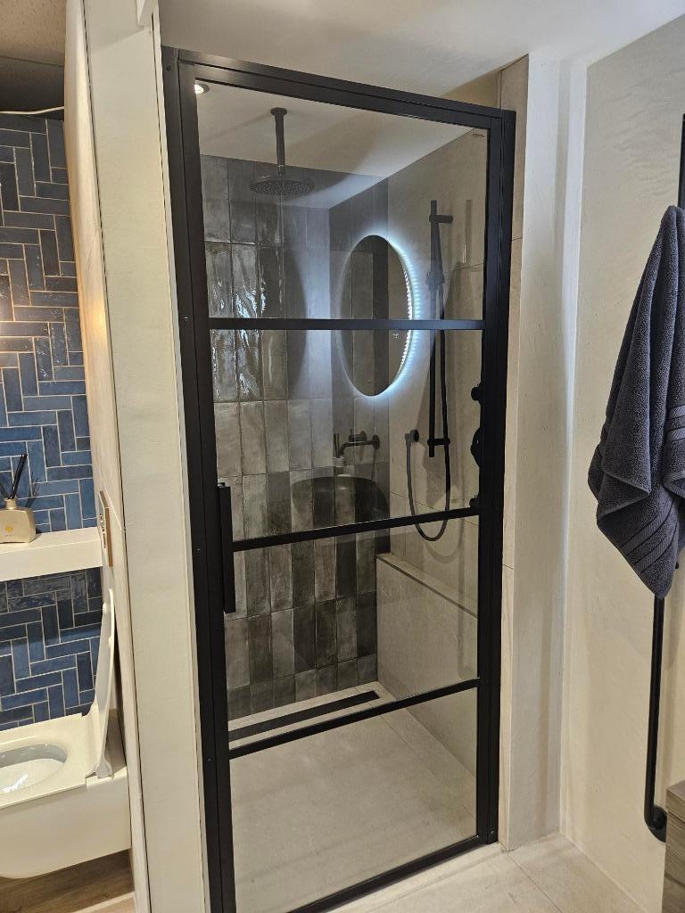 Sealskin Soho draaideur 90 cm, Ophalen, Nieuw, Glas, Douche