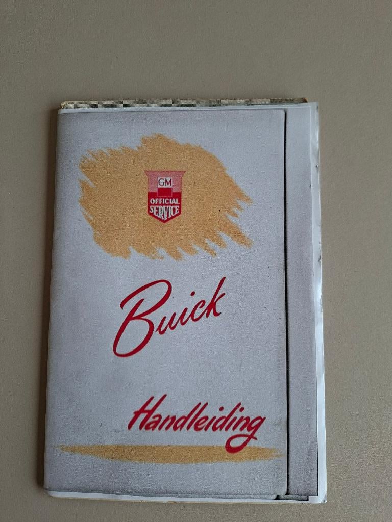 HANDLEIDING BUICK 1951, Ophalen of Verzenden