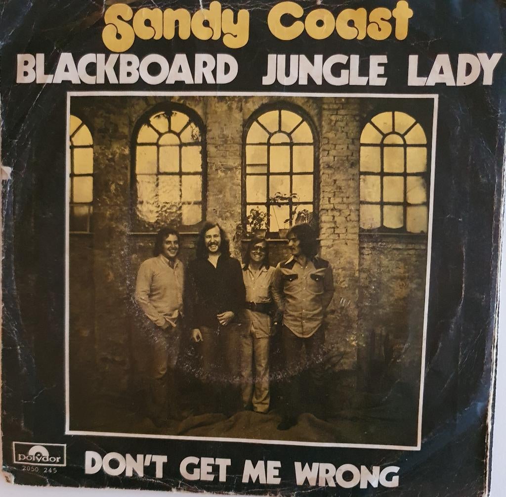 Sandy Coast - Blackboard Jungle Lady, Gebruikt, 7 inch, Single, Ophalen of Verzenden