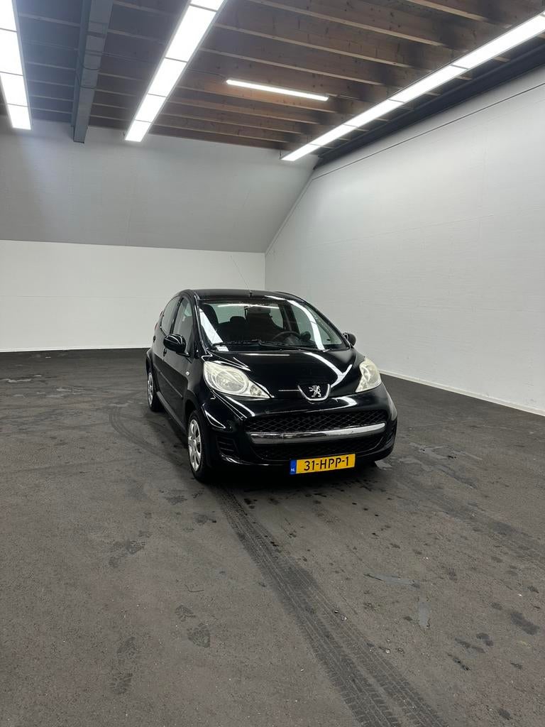 Peugeot 107 1.0 12V 5DR 2009 Zwart, Voorwielaandrijving, 4 stoelen, Origineel Nederlands, Handgeschakeld