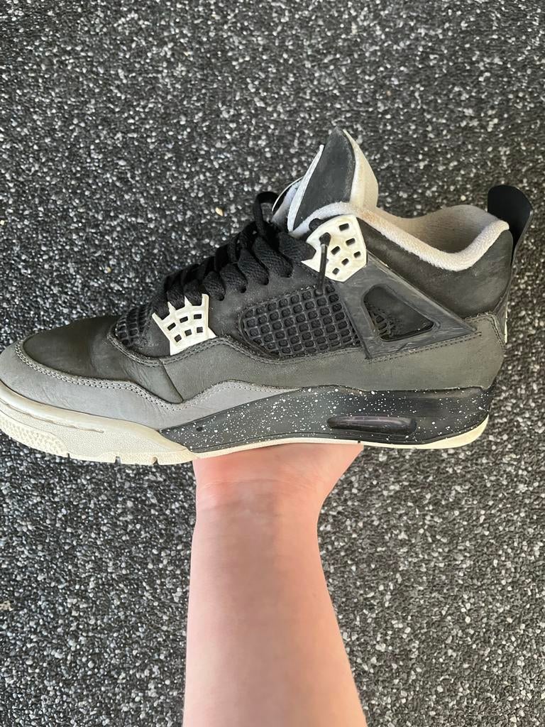 Air Jordan 4 Fear - Maat 41 - Gedragen, Kleding | Heren, Schoenen, Ophalen of Verzenden, Gedragen, Zwart, Sneakers of Gympen