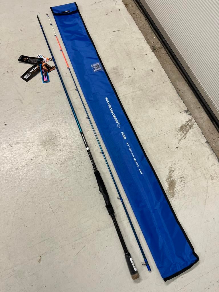 Savage Gear SGS2 264cm NIEUW!, Watersport en Boten, Hengelsport | Roofvissen, Nieuw, Werphengel, Ophalen of Verzenden