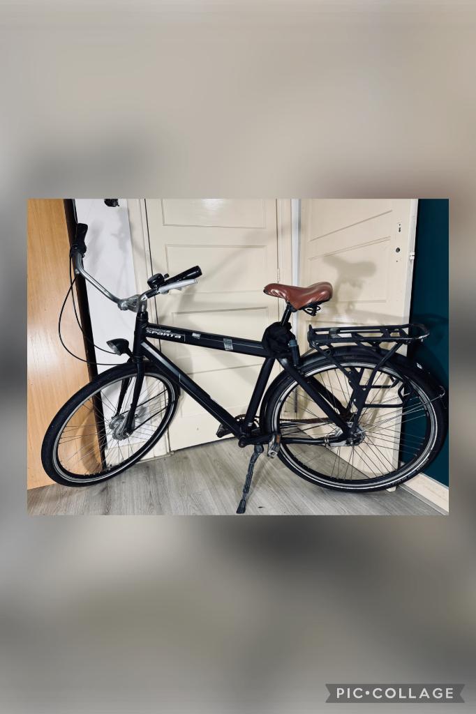 Sparta Leopard III fiets, Fietsen en Brommers, Sparta, Gebruikt, Staal, Heren