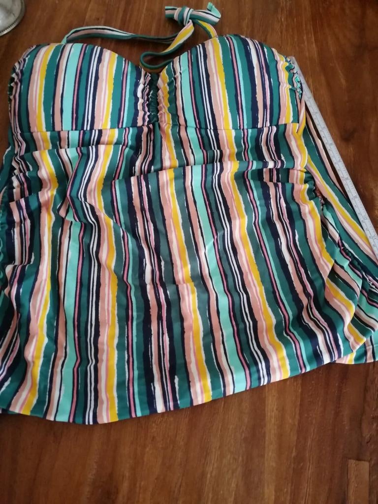 Tankini, Kleding | Dames, Badmode en Zwemkleding, Ophalen of Verzenden, Zo goed als nieuw, Zwart, Overige typen