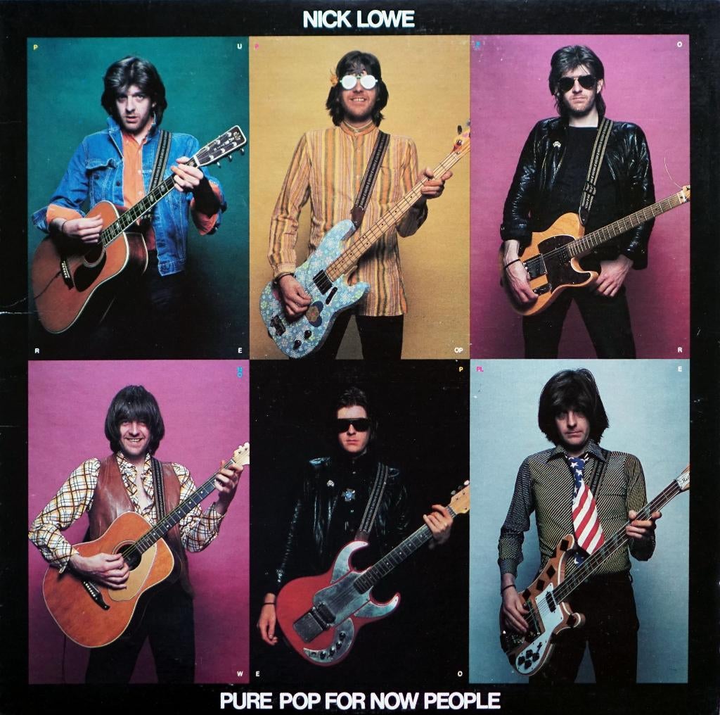 Vinyl LP: Nick Lowe - Pure Pop For Now People, Ophalen of Verzenden, Zo goed als nieuw, 12 inch, Poprock