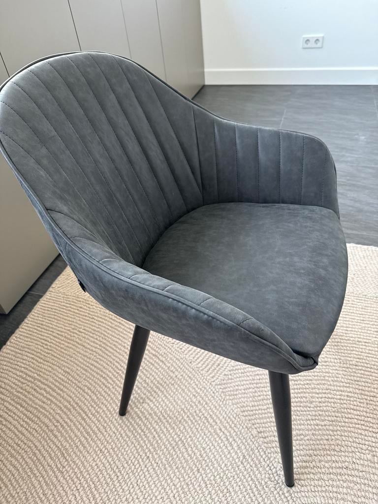 Kave Home Stoelen - Set van 2, Ophalen, Twee, Zo goed als nieuw, Stof