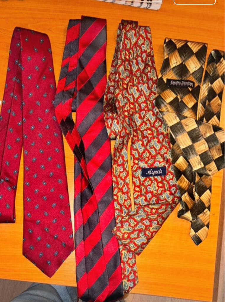 Diverse Stropdassen Collectie, Kleding | Heren, Stropdassen, Ophalen of Verzenden, Gedragen, Rood, Met patroon