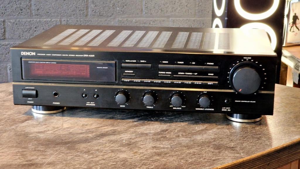 DENON DRA-435R • GARANTIE • PHONO •, Rick's Audio 
De Kempen 18 
6021PZ Budel 
+31 (0)495 785698
info@ricks-audio.com, Denon, Refurbished