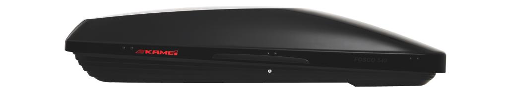 Kamei Fosco 540 - Dakkoffer - Matte Black - 540 Liter, Auto diversen, Dakkoffers, Ophalen of Verzenden, Nieuw