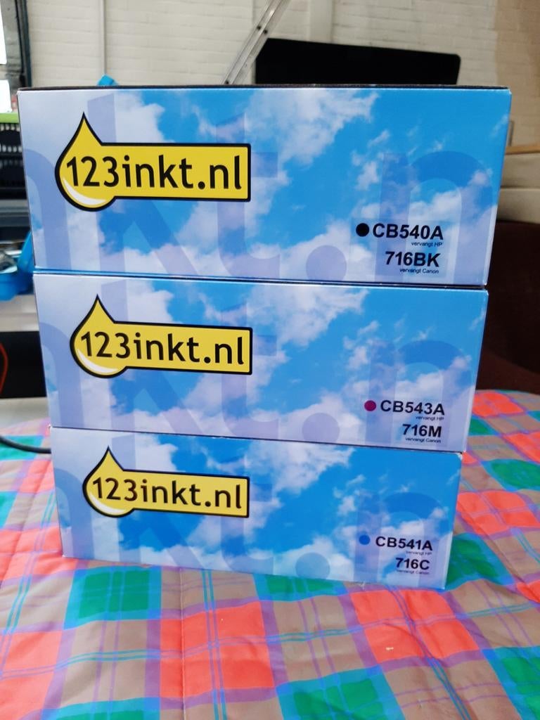 123inkt Laser Toner Cartridges HP/Canon - Nieuw in verpak, Ophalen of Verzenden, Nieuw, Toner, 123inkt