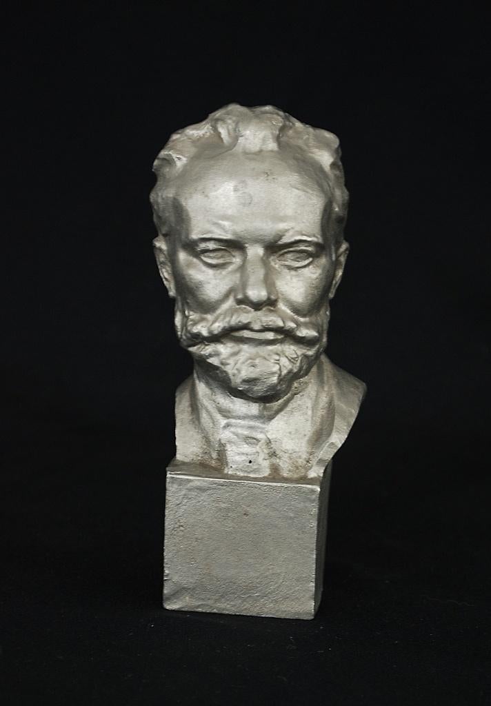 Beeld  P. Tsjaikovski Componist van Beeldhouwer Sychev CCCP, Ophalen of Verzenden