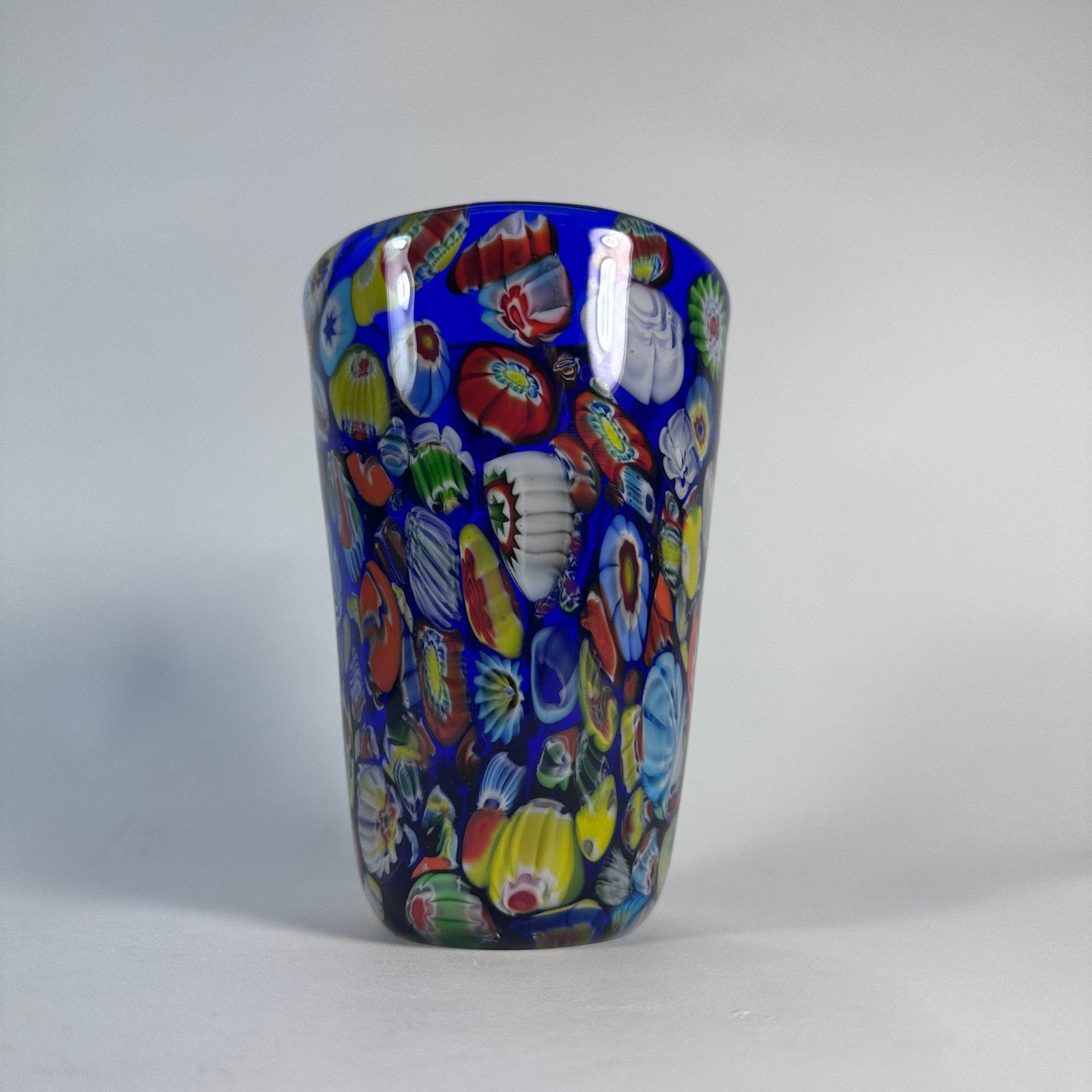 Millefiori Murano Vaasje, Antiek en Kunst, Ophalen of Verzenden