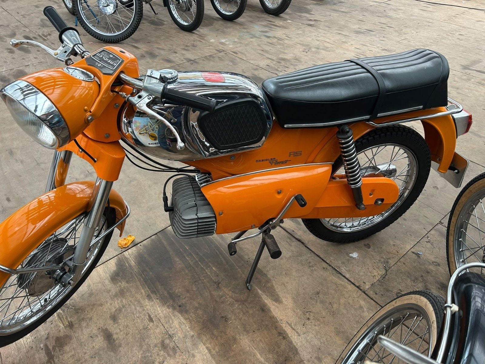 Kreidler Floret RS 50cc 5 versnellingen, totaal gerestaureer, Ophalen, Florett RS, 49 cc, Zo goed als nieuw
