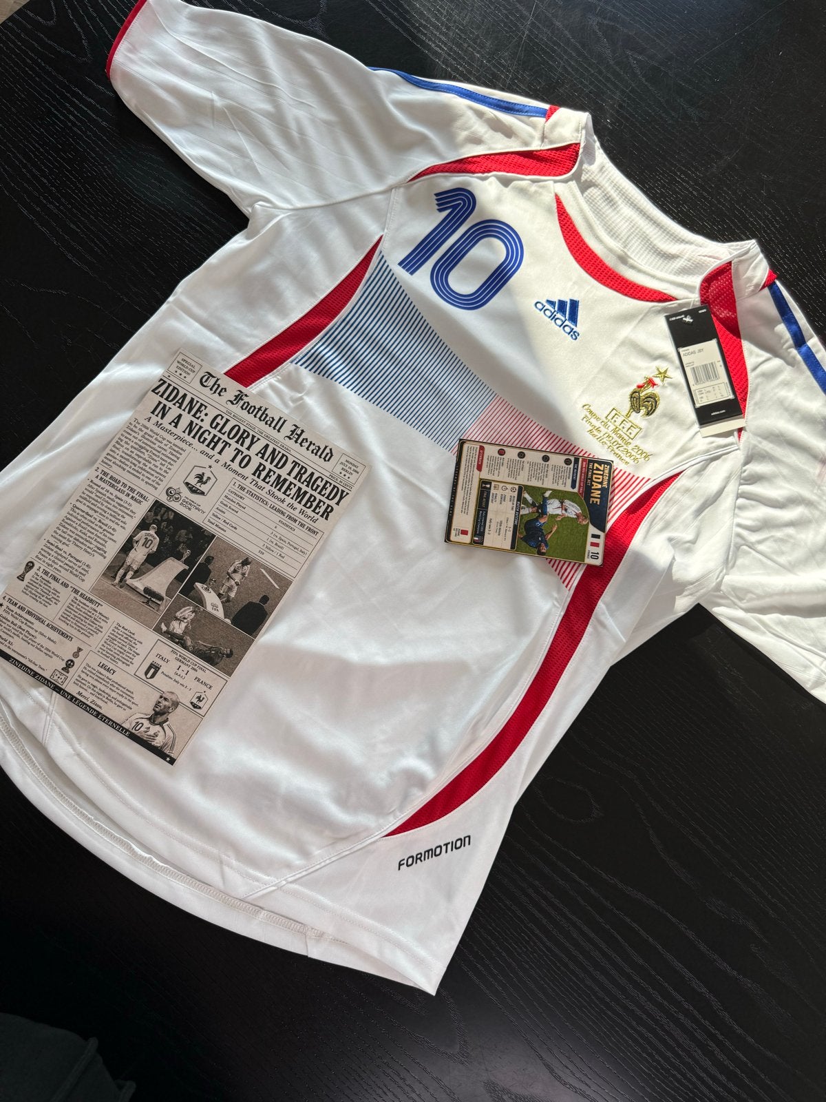 Frankrijk Thuisshirt WK 2006, Sport en Fitness, Voetbal, Nieuw, Shirt, Maat L, Verzenden