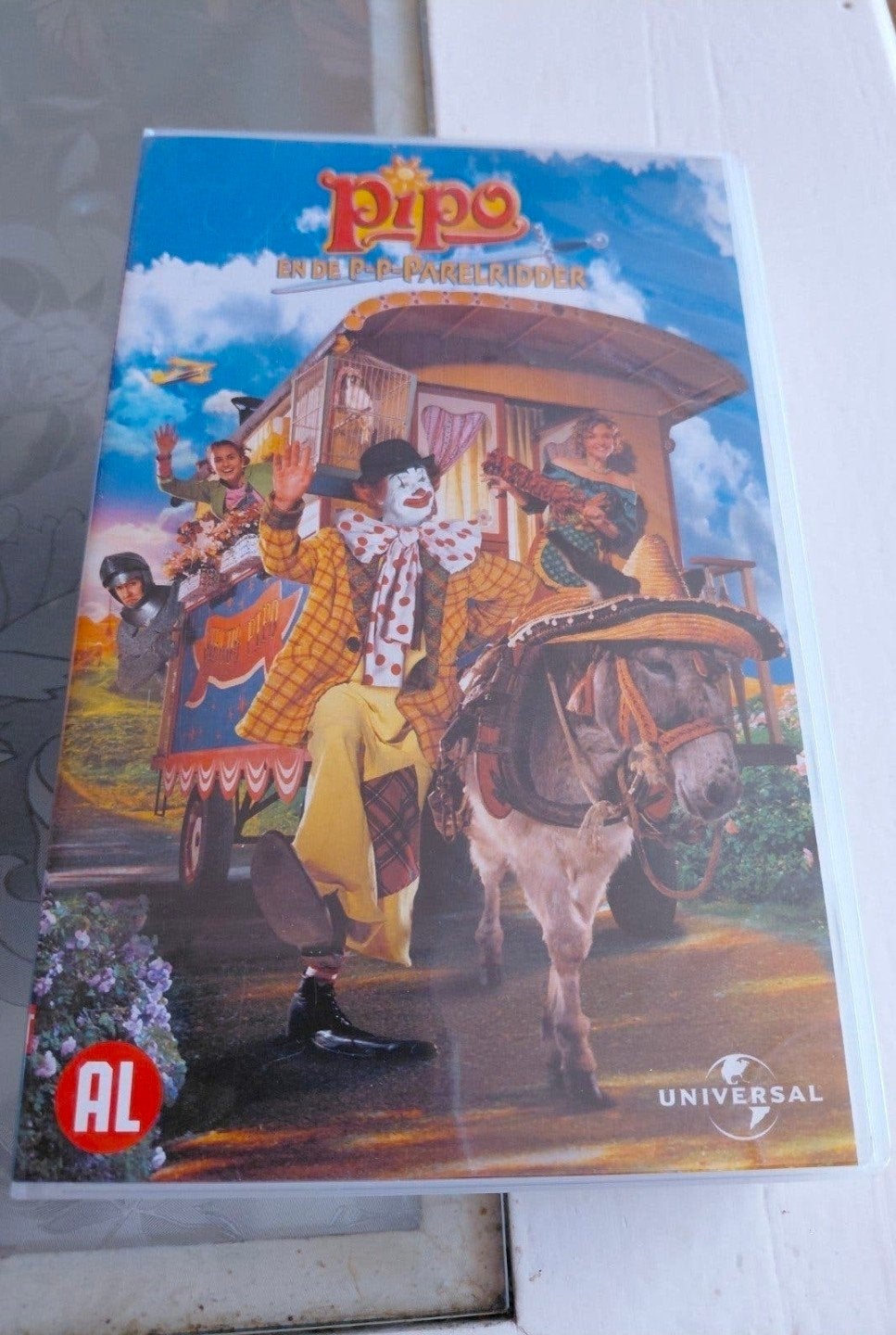Pipo En De P-P-Parelridder Vhs. NIEUW IN FOLIE!, Alle leeftijden, Ophalen of Verzenden, Kinderprogramma of -film, Nieuw in verpakking
