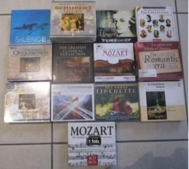 66 Originele Klassieke CD's in 13 boxsets, Ophalen of Verzenden, Classicisme, Zo goed als nieuw, Overige typen