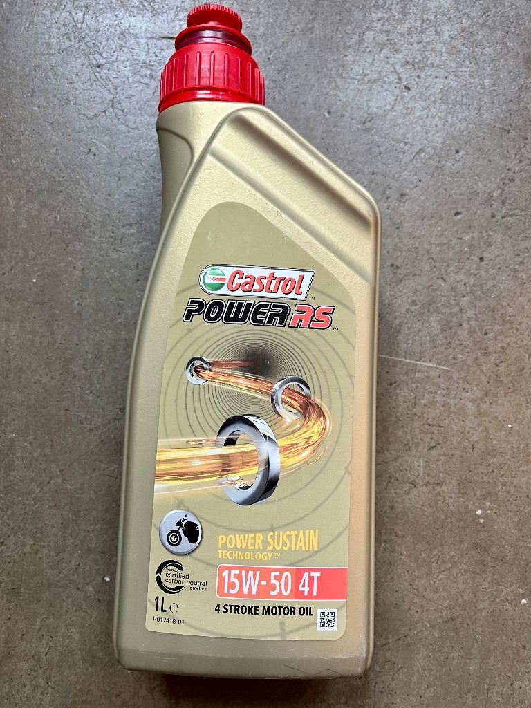 CASTROL  motorolie 15W-50 4T, Ophalen