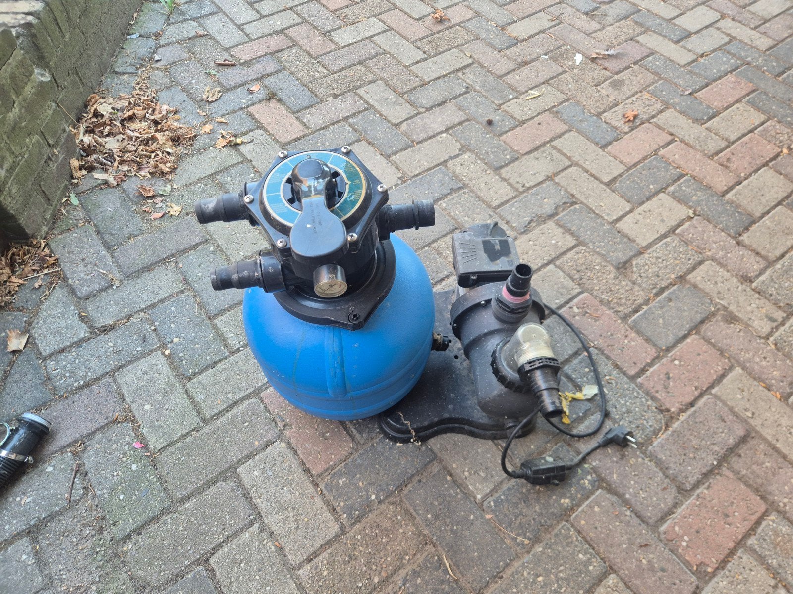 Zwembad pomp met zandfilter, Ophalen, Gebruikt