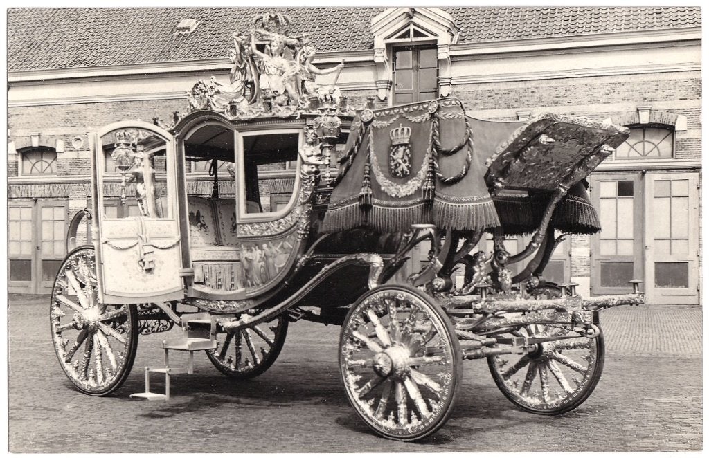 Foto Kaart Fotokaart - Gouden Koets 2, Ophalen of Verzenden, Gebruikt, Nederland, Kaart, Foto of Prent