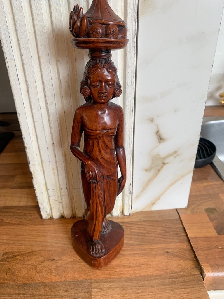 Houten beeld, Ophalen of Verzenden