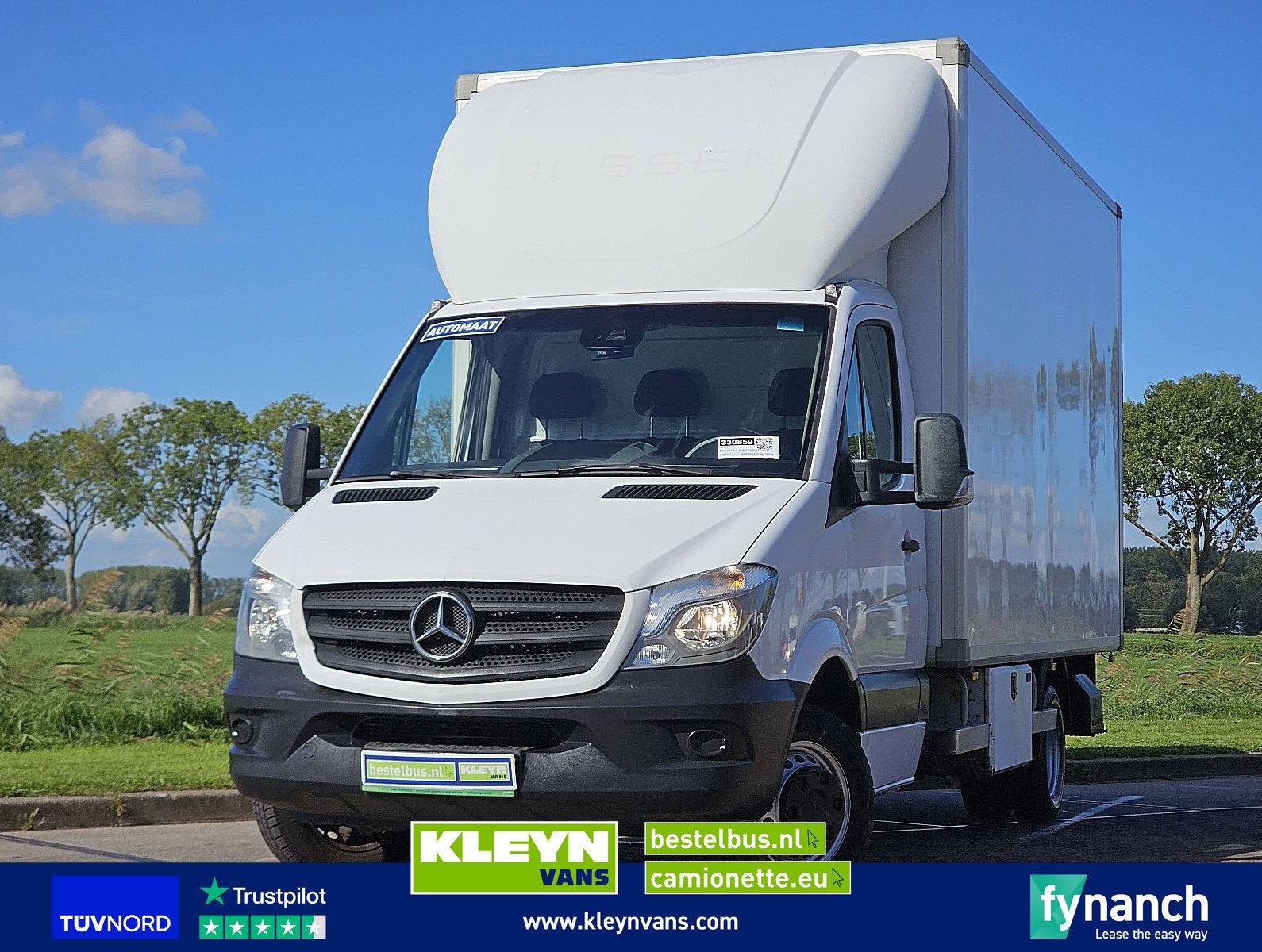 MERCEDES-BENZ SPRINTER 516 Bakwagen Laadklep Dubbellucht N1, Automaat, Verwarmde buitenspiegels, Gebruikt, Euro 6
