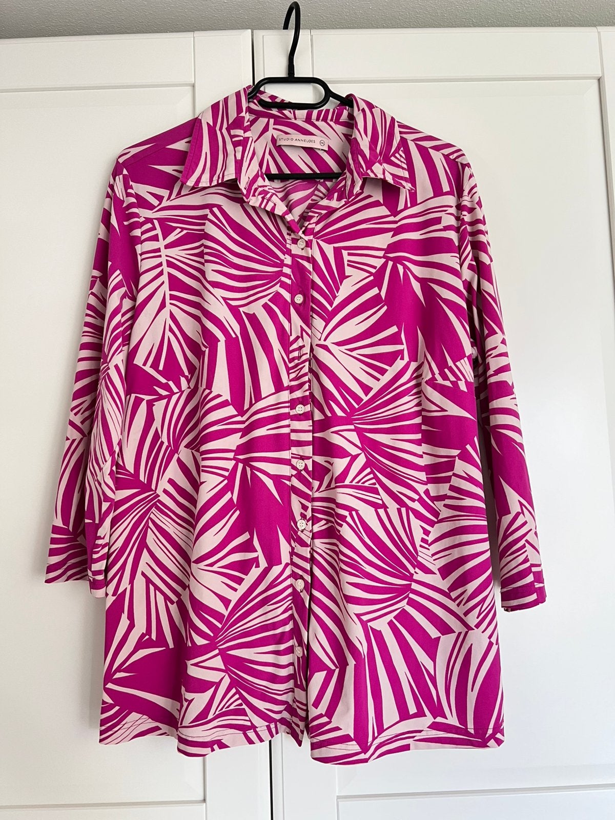 Studio anneloes poppy palm blouse XXL new fuchsia, Maat 46/48 (XL) of groter, Ophalen of Verzenden, Zo goed als nieuw, X