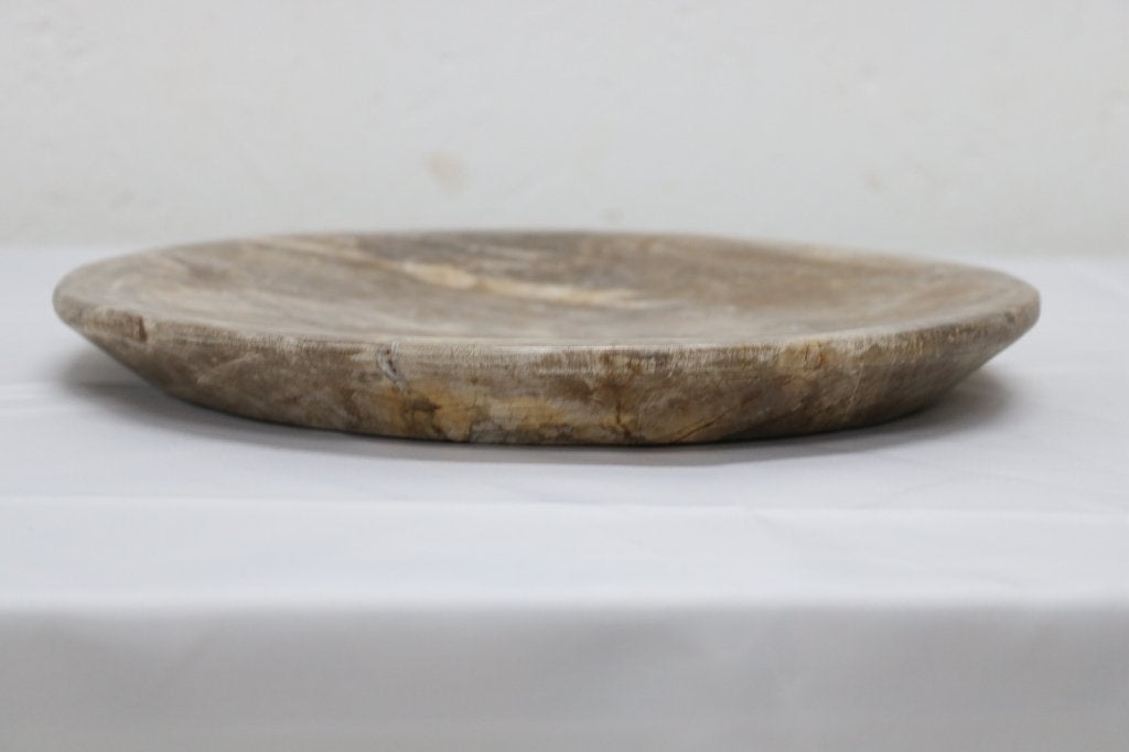 Marmeren Schaal 30 CM, Huis en Inrichting, Woonaccessoires | Schalen en Manden, Ophalen, Overige materialen, Schaal, Rond