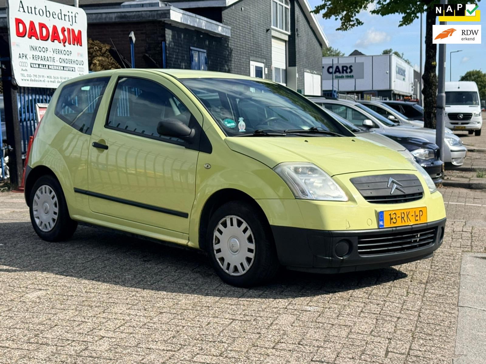Citroen C2 NIEUWE APK 1.1i Séduction, Auto's, Voorwielaandrijving, 450 kg, 31 €/maand, 4 cilinders
