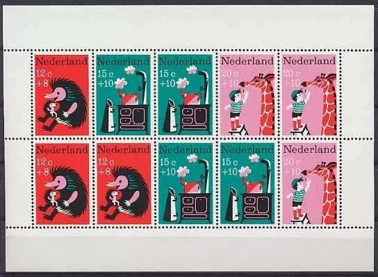 Nederland NVPH nr 899 postfris Kinderpostzegels 1967, Postzegels en Munten, Postzegels | Nederland, Ophalen of Verzenden, Na 1940